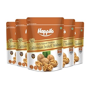 Happilo Premium 100 Pure inshell walnuts 500g