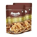 Happilo Premium 100% Pure Kashmiri Walnuts Kernels, 200g|Healthy Snacks, Dry Fruits, Akhrot|Walnuts Without Shell|Akhrot Giri|Rich in Protein (Pack of 2)
