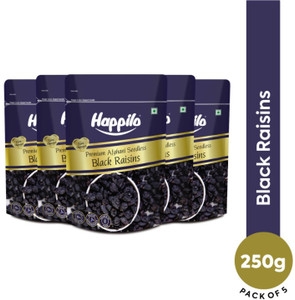 Happilo Premium Afghani Seedless Black Raisins