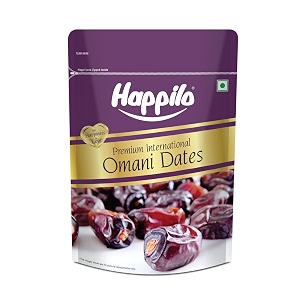 happilo premium international omani dates 500g  healthy snacks dry fruits khajoor khajur nutritious rich in vitamins amp minerals  natural sweetener