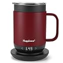 Happiness Self-Heating Coffee Mug,Temperature Control Smart Cup-14oz