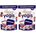 Happy Baby Organics Yogis Freeze-Dried Yogurt & Fruit Snacks, Mixed Berry, 1 Ounce (Pack of 2)
