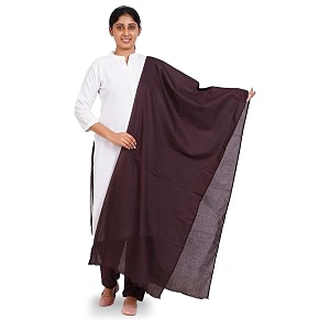 happy bunny pure cotton dupatta for women 25m soft lightweight and breathable skin chunni versatile solid color stole for everyday styling and festive outfits
