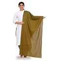 Happy Bunny Pure Cotton Dupatta for Women (2.5m) Soft, Lightweight, and Breathable Skin Chunni, Versatile Solid Color Stole for Everyday Styling and Festive Outfits