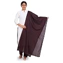 Happy Bunny Pure Cotton Dupatta for Women (2.5m) Soft, Lightweight, and Breathable Skin Chunni, Versatile Solid Color Stole for Everyday Styling and Festive Outfits