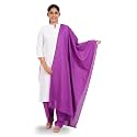 Happy Bunny Pure Cotton Dupatta for Women (2.5m) Soft, Lightweight, and Breathable Skin Chunni, Versatile Solid Color Stole for Everyday Styling and Festive Outfits