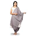 Happy Bunny Pure Cotton Dupatta for Women (2.5m) Soft, Lightweight, and Breathable Skin Chunni, Versatile Solid Color Stole for Everyday Styling and Festive Outfits