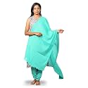 Happy Bunny Pure Cotton Dupatta for Women (2.5m) Soft, Lightweight, and Breathable Skin Chunni, Versatile Solid Color Stole for Everyday Styling and Festive Outfits