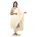 Happy Bunny Pure Cotton Dupatta for Women (2.5m) Soft, Lightweight, and Breathable Skin Chunni, Versatile Solid Color Stole for Everyday Styling and Festive Outfits
