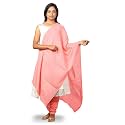 Happy Bunny Pure Cotton Dupatta for Women (2.5m) Soft, Lightweight, and Breathable Skin Chunni, Versatile Solid Color Stole for Everyday Styling and Festive Outfits