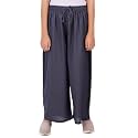 Happy Bunny Stylish Rayon Palazzo Pants for Girls – Skin Friendly, Solid Flowy Design with Mild Shine, Regular Fit Full Length Wide Leg Trousers for Party &amp; Outdoor Wear