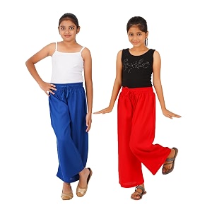 happy bunny girl39s palazzo pant with rope and elastic