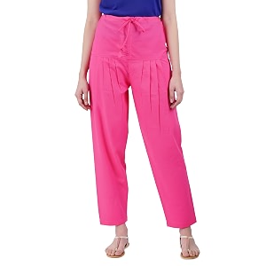 happy bunny salwar pant for women fine cotton ethnic trousers with drawstring waist comfortable daily office amp casual wear bottoms