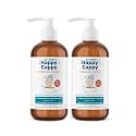 Happy Cappy Medicated Shampoo and Body Wash - 8 Fl Oz (Pack of 2)