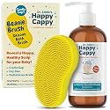 Happy Cappy Medicated Shampoo and Body Wash with Beanie Brush - 2 Pieces