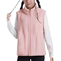 Happy Cherry 2025 Kids Winter Fleece Vest Boys Girls Fleece Stand Collar Fuzzy Fall Winter Warm Outerwear with Pockets