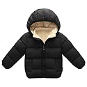 Happy Cherry Toddler Down Jacket Removable Hooded Windproof Snow Winter Coat Outwear