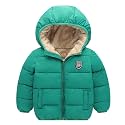 Happy Cherry Toddler Down Jacket Removable Hooded Windproof Snow Winter Coat Outwear
