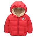 Happy Cherry Toddler Down Jacket Removable Hooded Windproof Snow Winter Coat Outwear