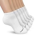 Happy Coconut White Cotton Ankle Socks- Unisex Size 9-11 | Soft, Breathable, Moisture-Wicking Everyday Socks for Men & Women | Durable, Lightweight, Odor-Resistant Athletic Socks (6 Pack)
