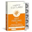 VELBIOM Happy Cultures Gut Feeling Digestion Supplement| Unique Blend Of Probiotics For Daily Digestive Health| B-Vitamins Gut Digestion |Clinically Tested For Men and Women - 30 Veg Capsules