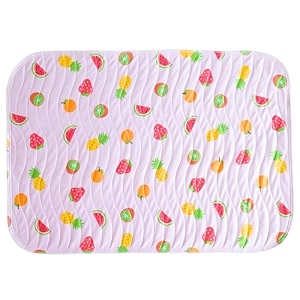 fruit print waterproof multipurpose large premium baby mat for diaper changing playtime naptime amp tummy time  easy to clean amp carry amp travel friendly  ideal for giftingbaby shower