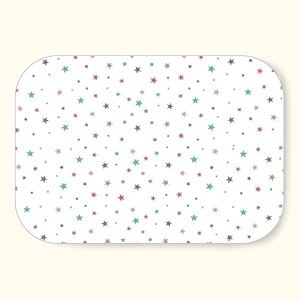 star print waterproof multipurpose large premium baby mat for diaper changing playtime naptime amp tummy time  easy to clean amp carry amp travel friendly  ideal for giftingbaby shower