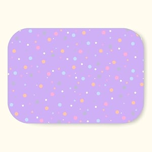 polka dot print waterproof multipurpose large premium baby mat for diaper changing playtime naptime amp tummy time  easy to clean amp carry amp travel friendly  ideal for giftingbaby shower