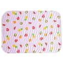 Fruit Print Waterproof Multipurpose Large Premium Baby Mat for Diaper Changing, Playtime, Naptime &amp; Tummy Time | Easy to Clean &amp; Carry &amp; Travel Friendly | Ideal for Gifting/Baby Shower