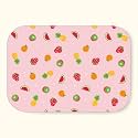 Fruit Print Waterproof Multipurpose Medium Premium Baby Mat for Diaper Changing, Playtime, Naptime &amp; Tummy Time | Easy to Clean &amp; Carry &amp; Travel Friendly | Ideal for Gifting/Baby Shower