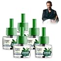 Happy Nights Mosquito Repellent Vaporizer, Indoor Mosquito Liquid Repellent, 45Ml Repellent (Camphor, Pack of 4 Refill plus 1 machine)