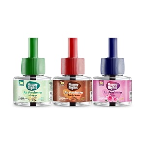 shadow securitronics happy nights plug in room freshener combojasminesandalwood amp rose fragrancefloral room freshener for homeofficebedroom amp bathroom3 refills 45ml each  1 machineoil