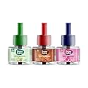Shadow Securitronics Happy Nights Plug In Room Freshener Combo|Jasmine,Sandalwood &amp; Rose Fragrance|Floral Room Freshener for Home,Office,Bedroom &amp; Bathroom|3 Refills (45ml Each) + 1 Machine,Oil
