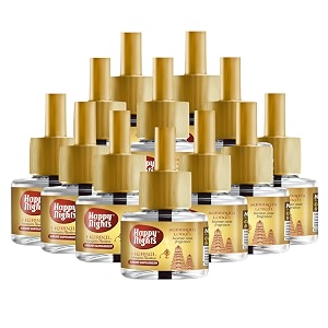 happy nights sambrani loban mosquito refillherbal sambrani loban repellentinsect vaporizer  completely herbal safe for children45 ml pack of 12 refill plus 1 machine