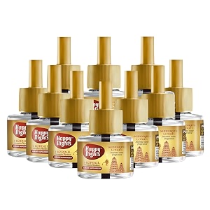happy nights sambrani loban mosquito refillherbal sambrani loban repellentinsect vaporizer  completely herbal safe for children45 ml pack of 10 refill plus 1 machine