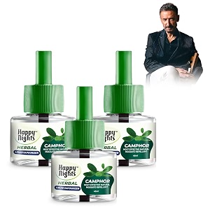 happy nights camphor mosquito repellent liquid refill mamas choice camphor repellent 45ml oil based  prevent from mosquito  the best amp natural mosquito repellent for babies liquid mosquito refill pack of 3 - formulation 4x