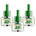 Gecko Pro Nights Camphor Mosquito Repellent Vaporizer,Indoor Mosquito Liquid Repellent| The Best &amp; Natural Mosquito Repellent for Babies|Liquid Mosquito Refill Pack of 3 (45 ml Each) - FORMULATION 4X