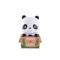 Happy Panda in Box Moving Head Solar Bobblehead Figures, Lucky Panda for Car Dashboard, Home Decor, Ornaments