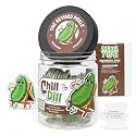 Happy Retirement Gifts for Women & Men, Positive Pickle Jar with 60 Affirmation Cards (CHILL DILL) Funny Retirement Gift for Coworker, Boss & Friends, Farewell, Leaving & Going Away Desk Decor