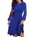 Happy Sailed Women39s Long Sleeve Ruched Waist