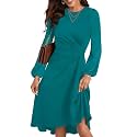 Happy Sailed Women39s Long Sleeve Ruched Waist