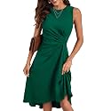Happy Sailed Women39s Summer Dresses Sleeveless Ruched