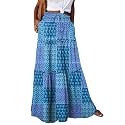 Happy Sailed Womens Floral Print Boho Maxi