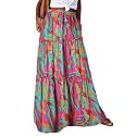 Happy Sailed Womens Floral Print Boho Maxi