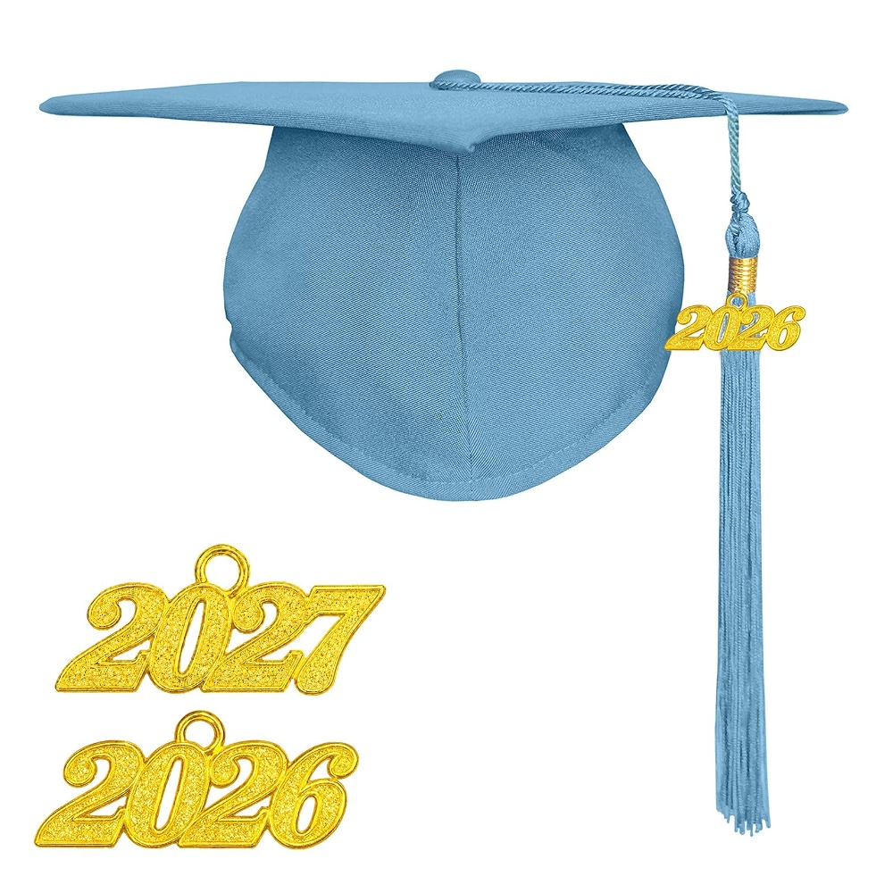 Happy Secret Matte Graduation Cap with 2026 Tassel for Adults ...