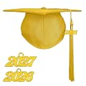 Happy Secret Adult Matte Graduation Cap with 2026 Tassel, Adjustable