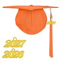 Happy Secret Adult Matte Graduation Cap with 2026 Tassel, Adjustable