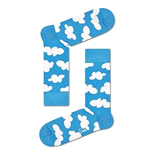 happy socks banana printed crew length designer socks for men amp women premium cotton free size multicolor 41-46 unisex main line