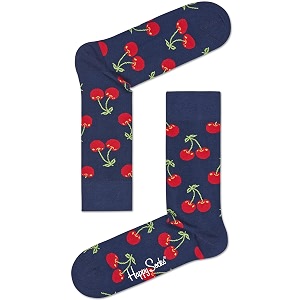 happy socks printed crew length designer socks for men amp women premium cotton free size unisex main line