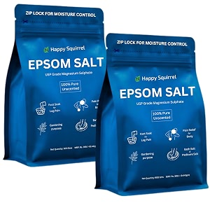 epsom salt for foot  for pain relief muscle recovery relaxation foot soak  powered with magnesium sulphate 1800 grams